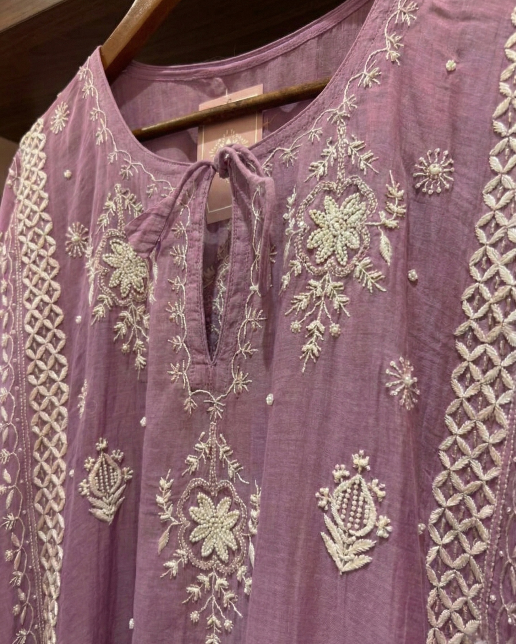 Twilight Mauve Kaftan