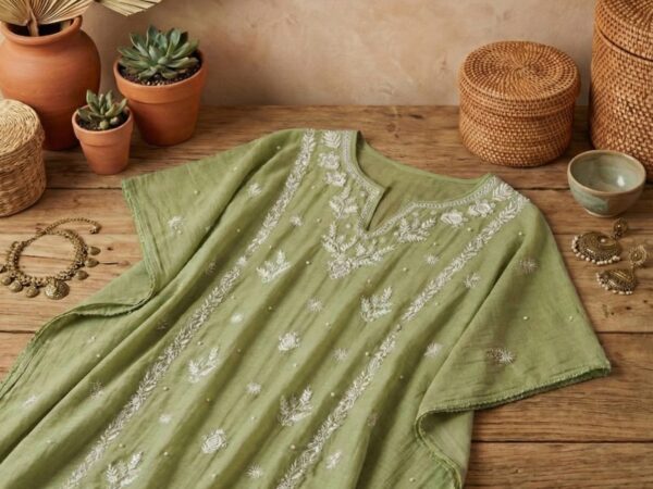 Sage Green Kaftan