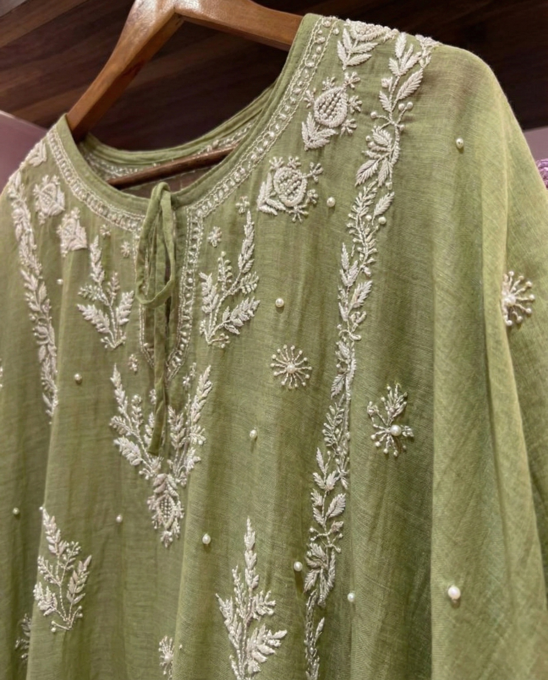 Sage Green Kaftan