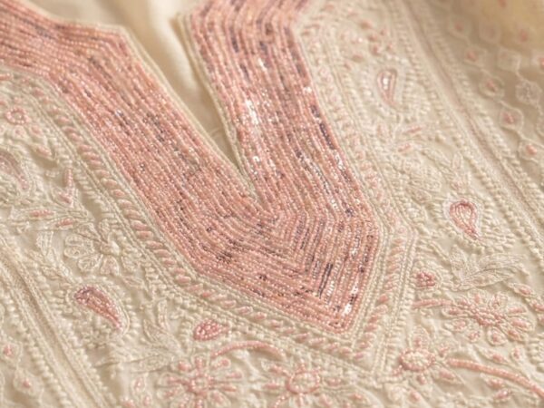 Ivory Dew Kurta Dupatta Set