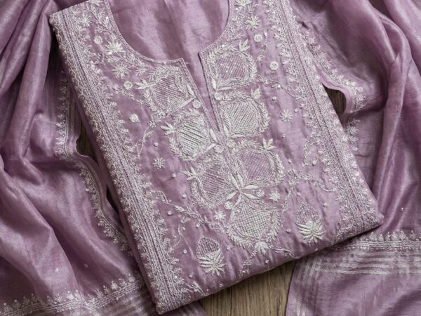 Lavender Luxe Kurta Dupatta Set