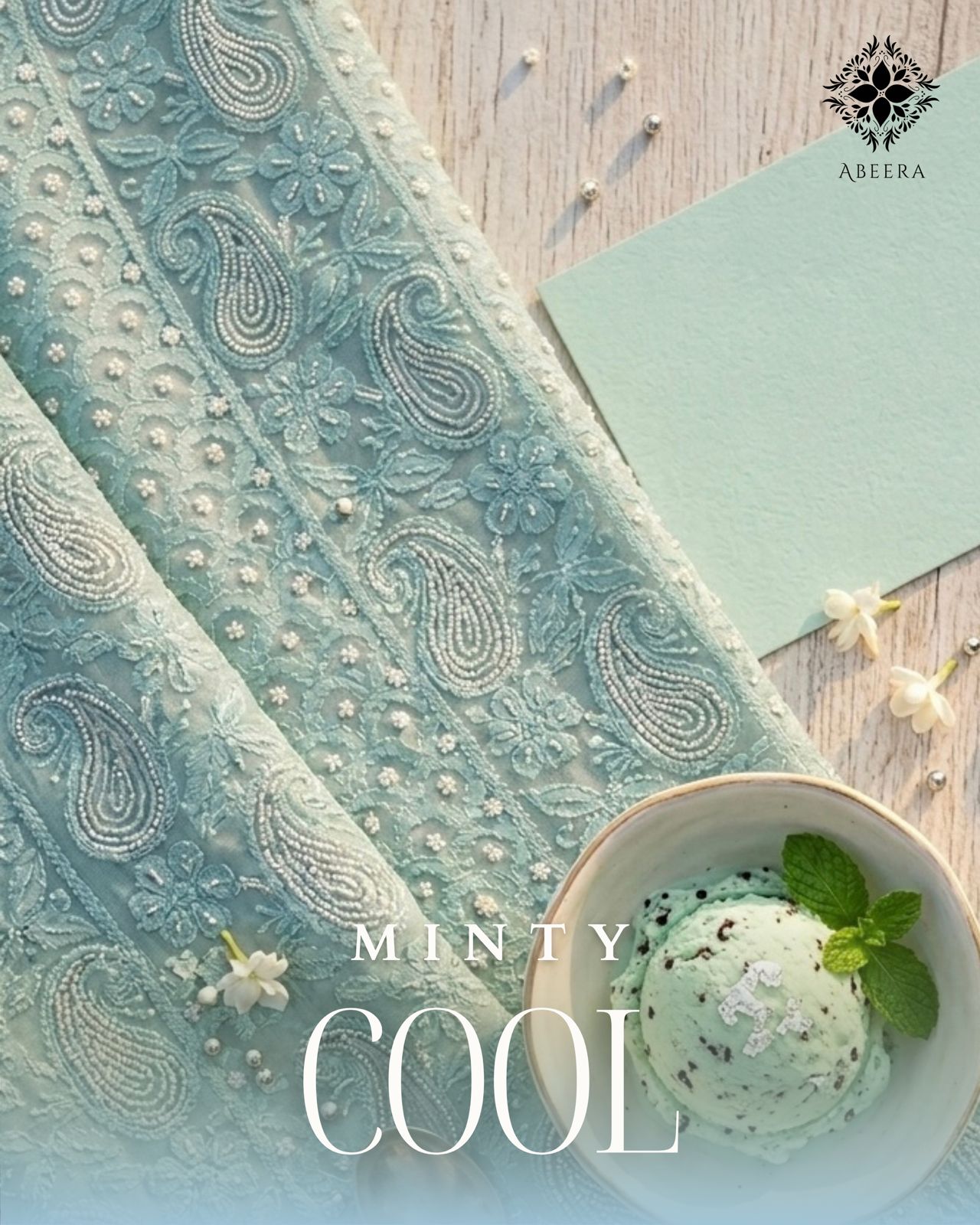 Minty Cool Kurta Dupatta Set