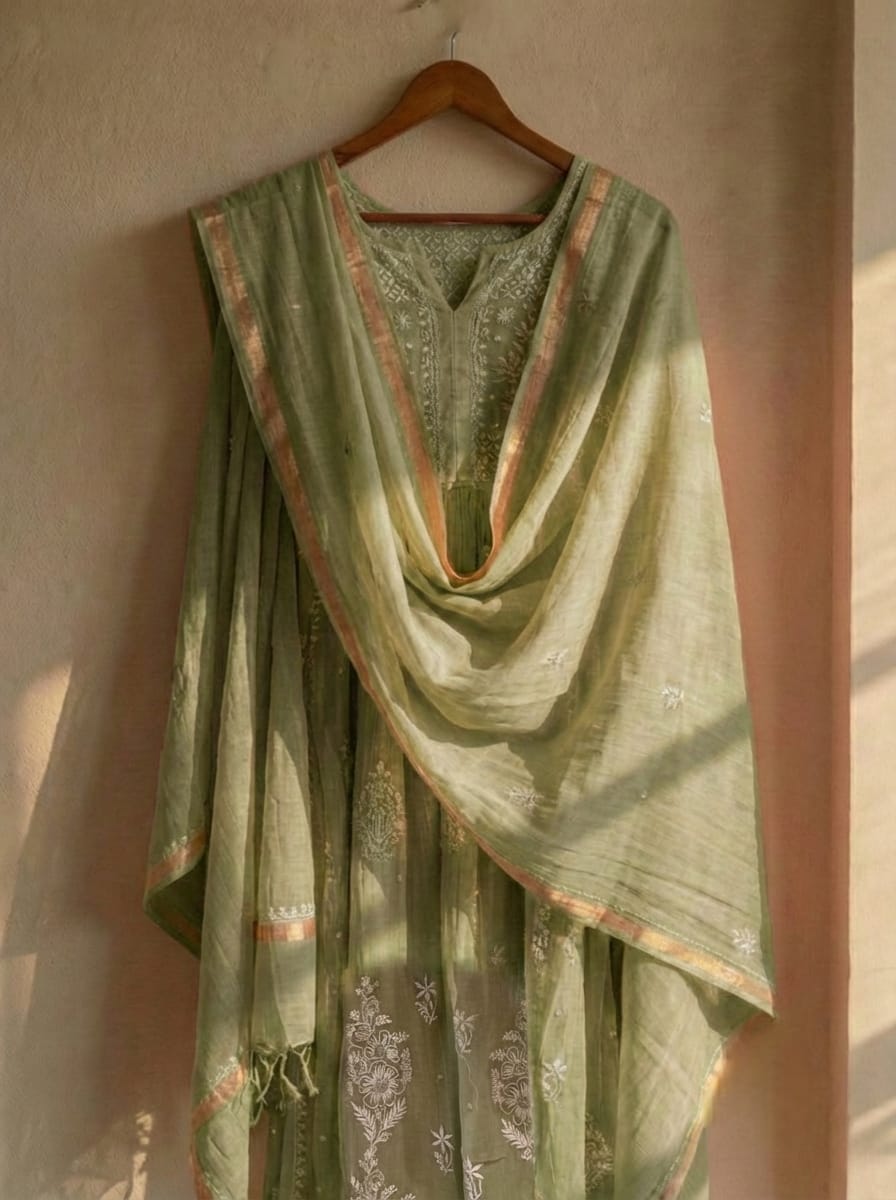 Sage Meadow Kurta Dupatta Set
